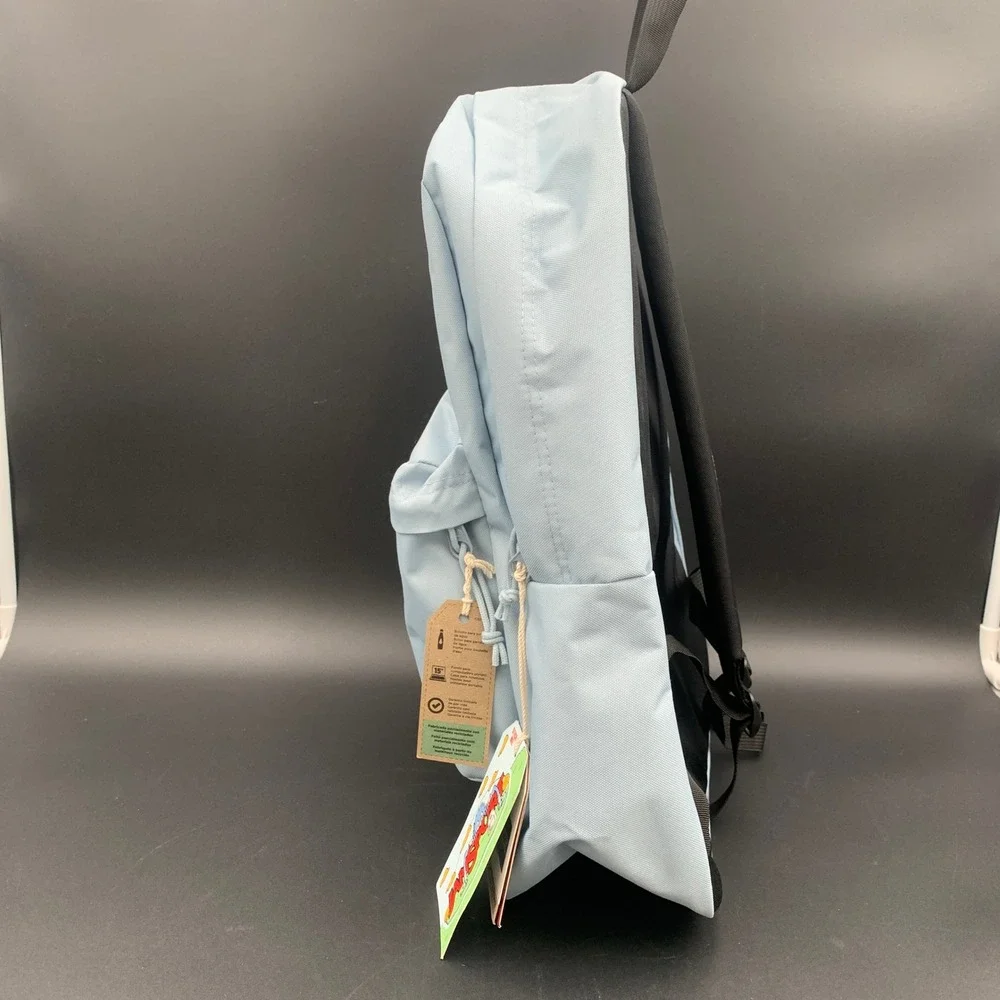 JanSport SuperBreak Plus Backpack Blue Dusk JS0A4QUE7G5 Laptop Sleeve NWT